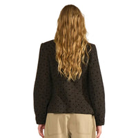 Numph Womens Blazer NUAmia Black Coffee