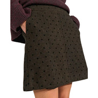 Numph Womens Skirt NUAmia Black Coffee