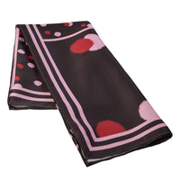 Numph Womens NULuis Satin Scarf Black Coffee
