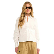 Numph Womens Shirt NUAsho Bright White