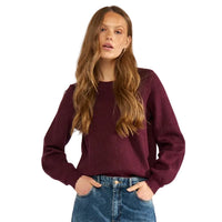 Numph Womens Jumper NUBir Solid Fig