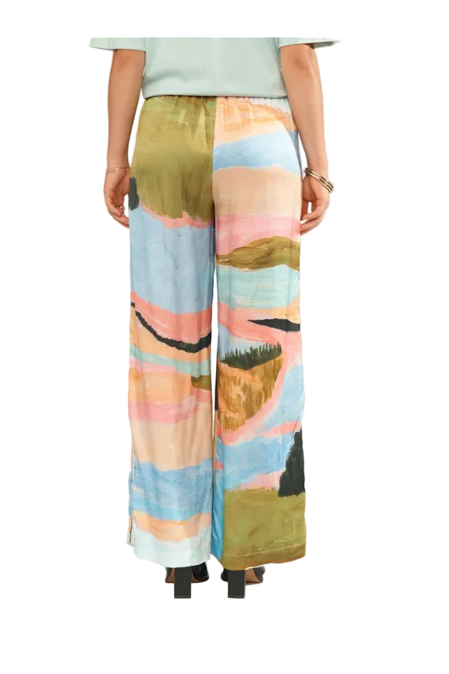Numph Womens Pants Meadow Peony