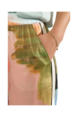 Numph Womens Pants Meadow Peony
