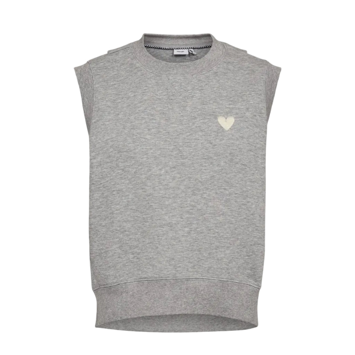 Numph Womens Nunathalie Vest Medium Grey Melange