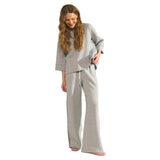 Numph Womens Nunathalie Sweatshirt Grey Melange