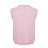 Numph Womens Nufuette Zip Vest Pink Lady
