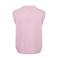 Numph Womens Nufuette Zip Vest Pink Lady