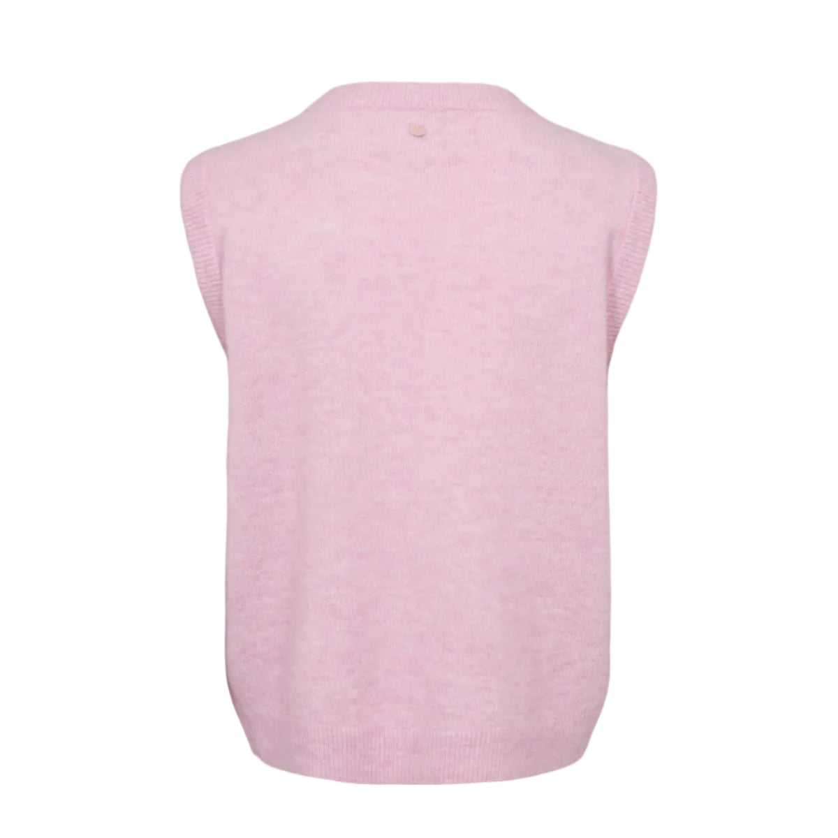 Numph Womens Nufuette Zip Vest Pink Lady