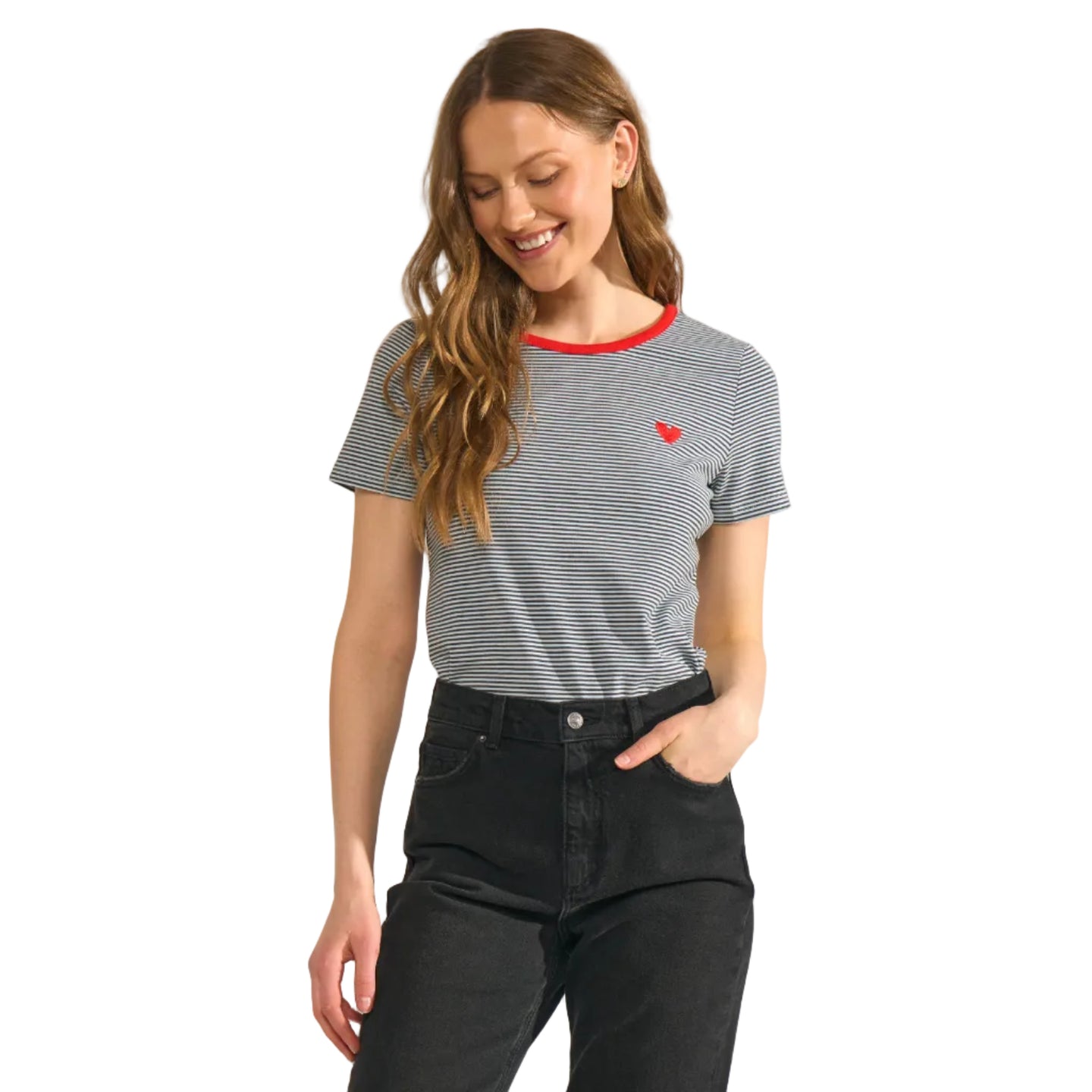 Numph Womens Nualexa T-Shirt Airy Blue