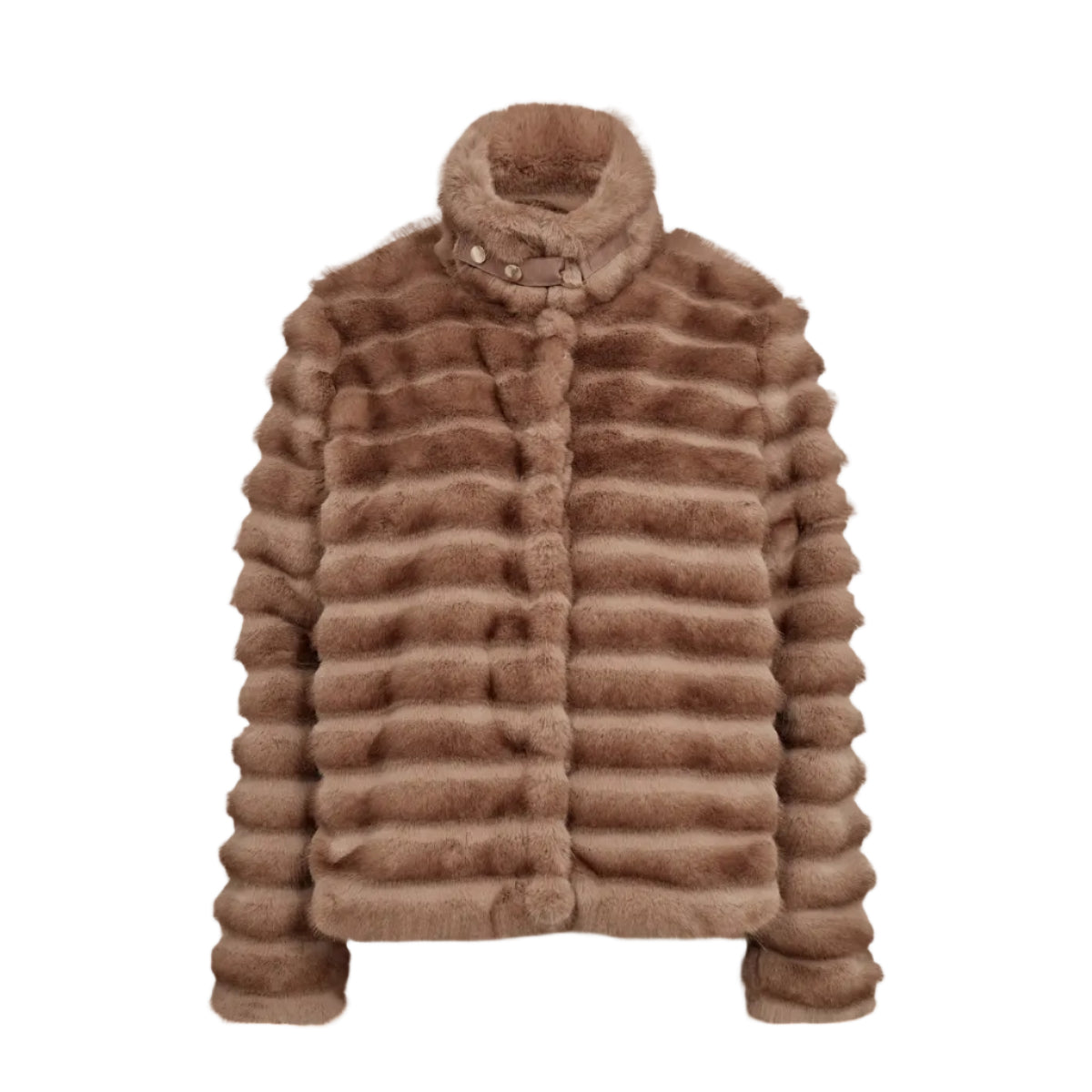 Numph Womens Jacket Vita Silver Mink