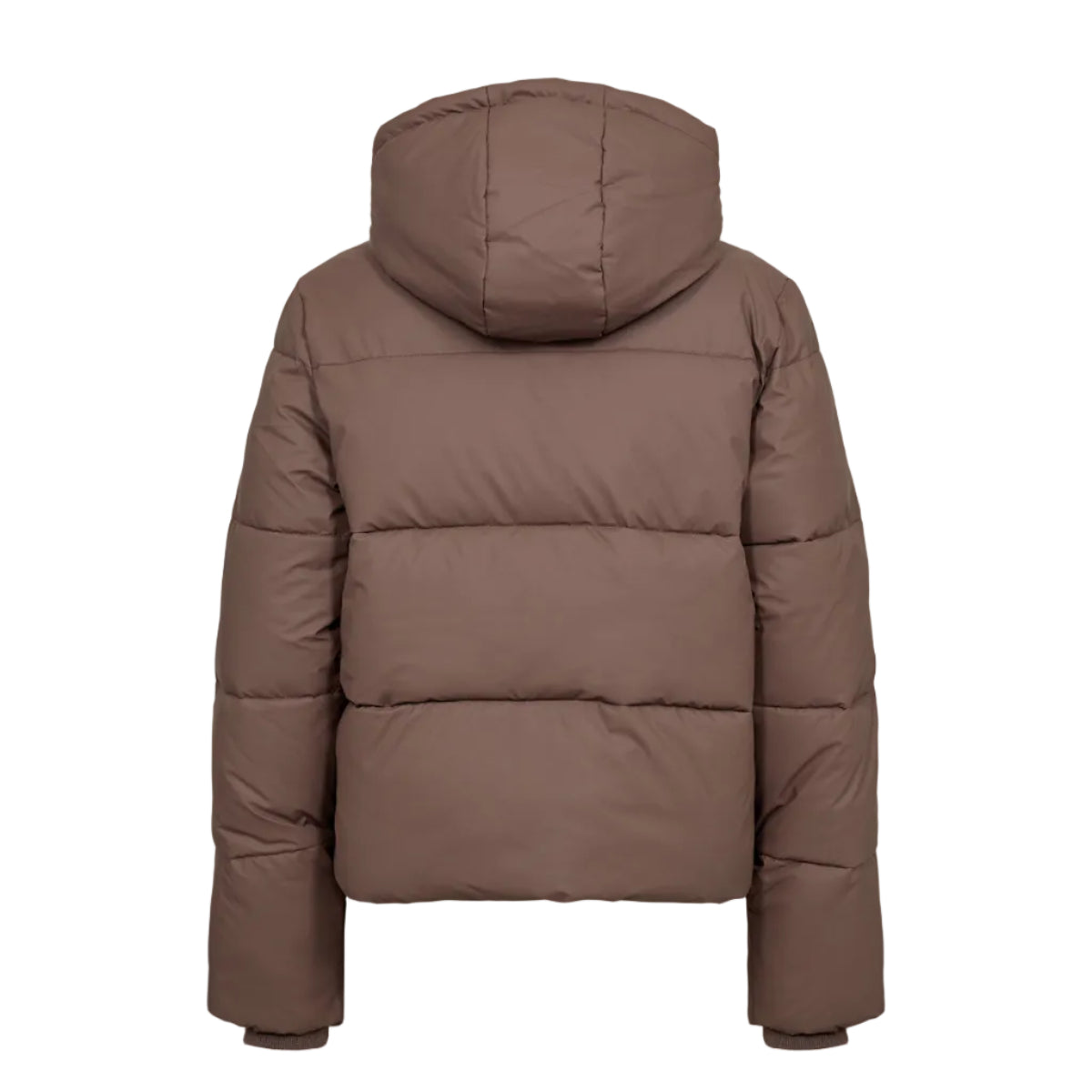 Numph Womens Puffer Arven Deep Taupe