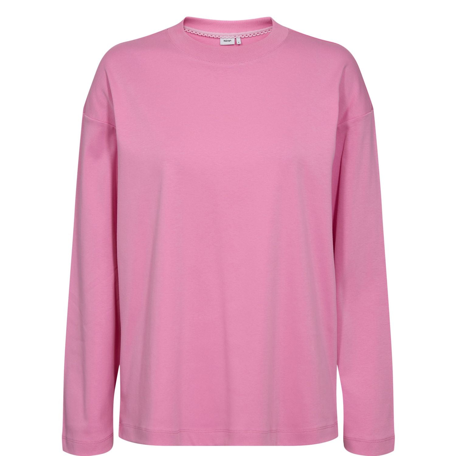Numph Womens Nugira Blouse Fuchsia Pink