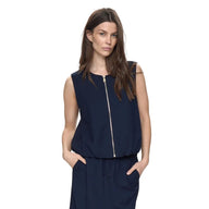 Numph Womens Nujulia Vest Dark Sapphire