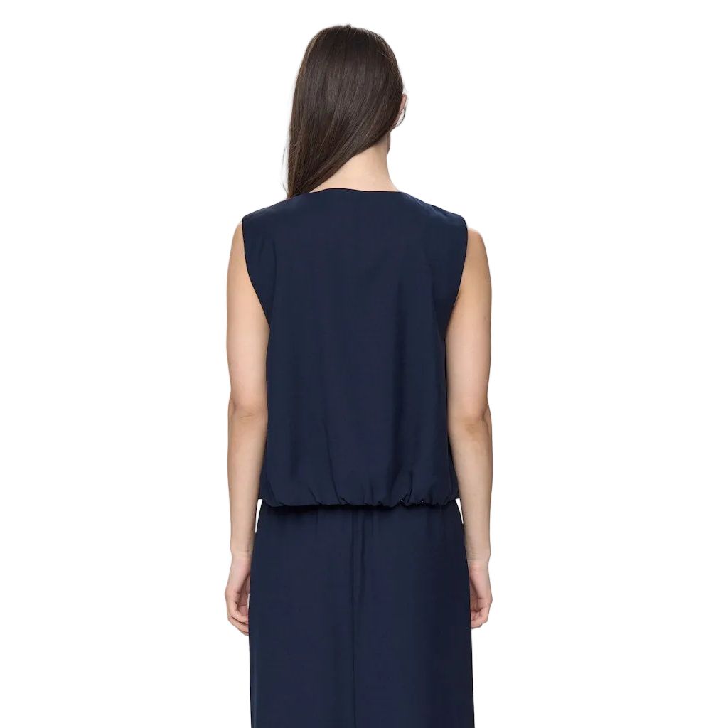 Numph Womens Nujulia Vest Dark Sapphire