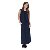Numph Womens Nujulia Vest Dark Sapphire