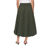 Numph Womens Nufrankie Balloon Skirt Rosin