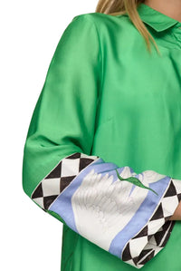 Numph Womens Shirt Nuadelina Vibrant Green