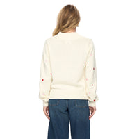 Numph Womens Nusoleima Pullover Pristine