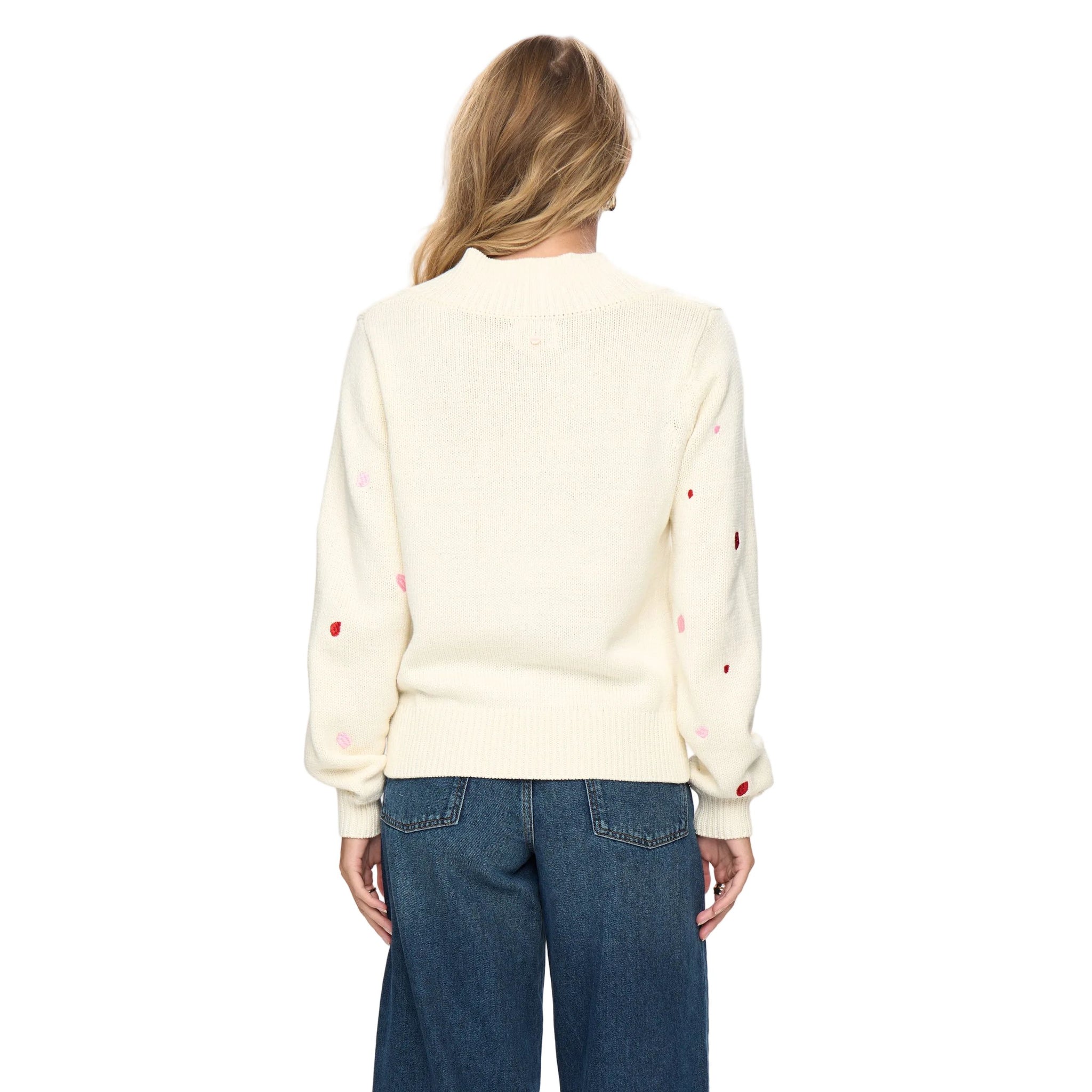 Numph Womens Nusoleima Pullover Pristine