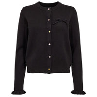 Numph Womens Cardigan NUNoni Caviar