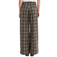 Numph women's trousers nukamala dark grey melange