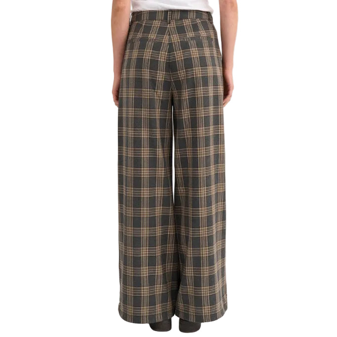 Numph women's trousers nukamala dark grey melange
