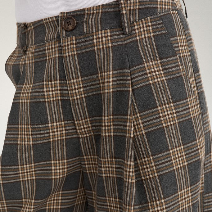 Numph women's trousers nukamala dark grey melange