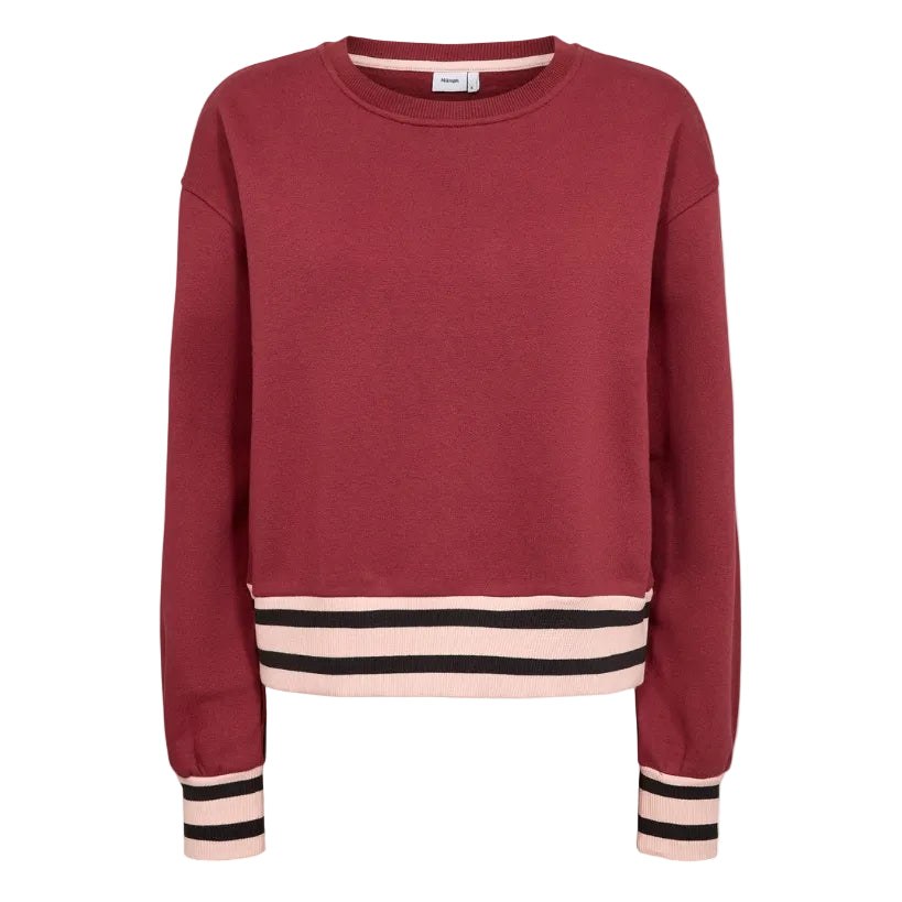 Numph women's jumper nuada syrah