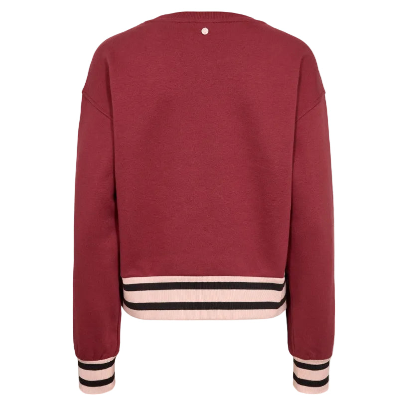 Numph women's jumper nuada syrah