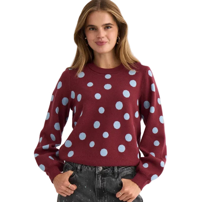 Numph women's jumper numilas syrah