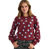 Numph Womens Jumper NUMilas Syrah