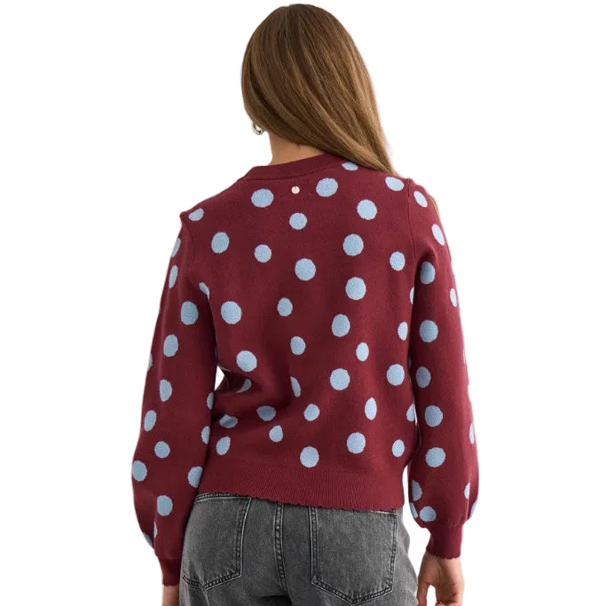 Numph women's jumper numilas syrah