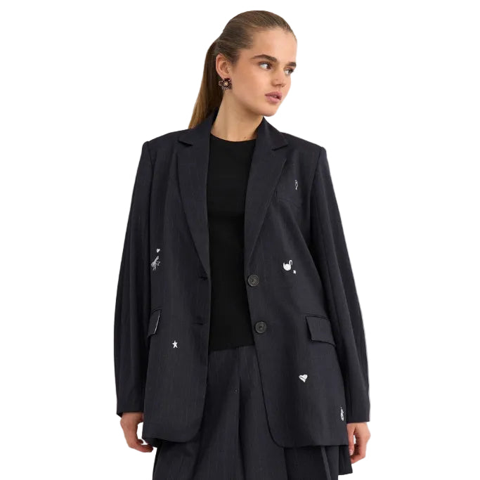 Numph women's oversized blazer nulouise salute