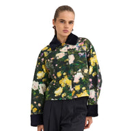 Numph Womens NULissa Short Jacket Botanical Garden