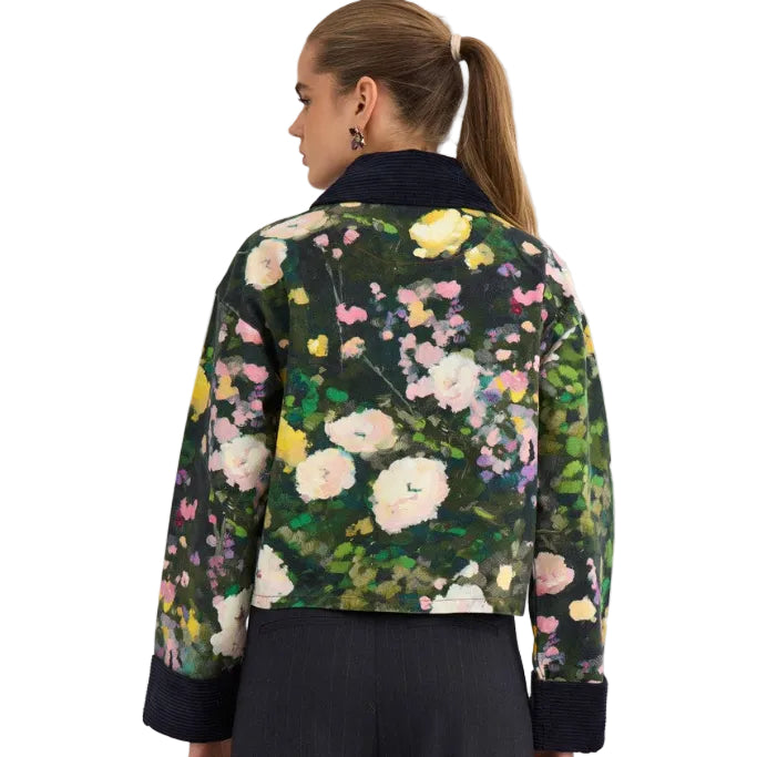 Numph women's nulissa short jacket botanical garden