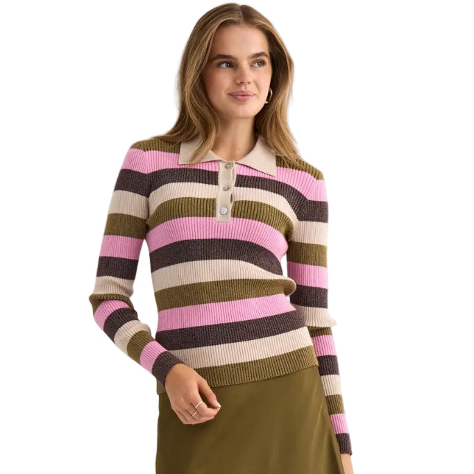 Numph women's jumper numoras chocolate plum