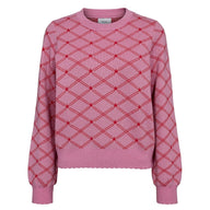 Numph Womens Pullover Birry Fuchsia Pink