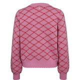 Numph Womens Pullover Birry Fuchsia Pink