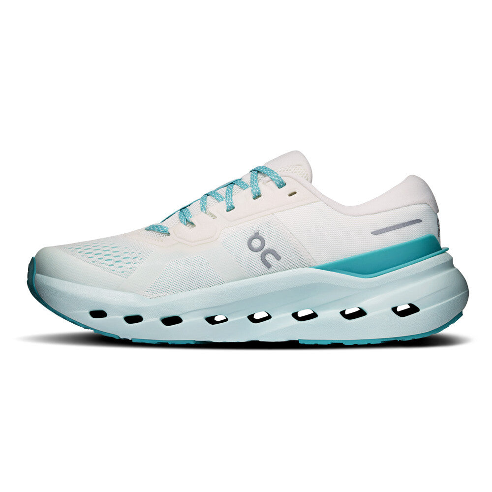 ON Womens Trainer Cloudrunner 3 Ivory/Aquamarine