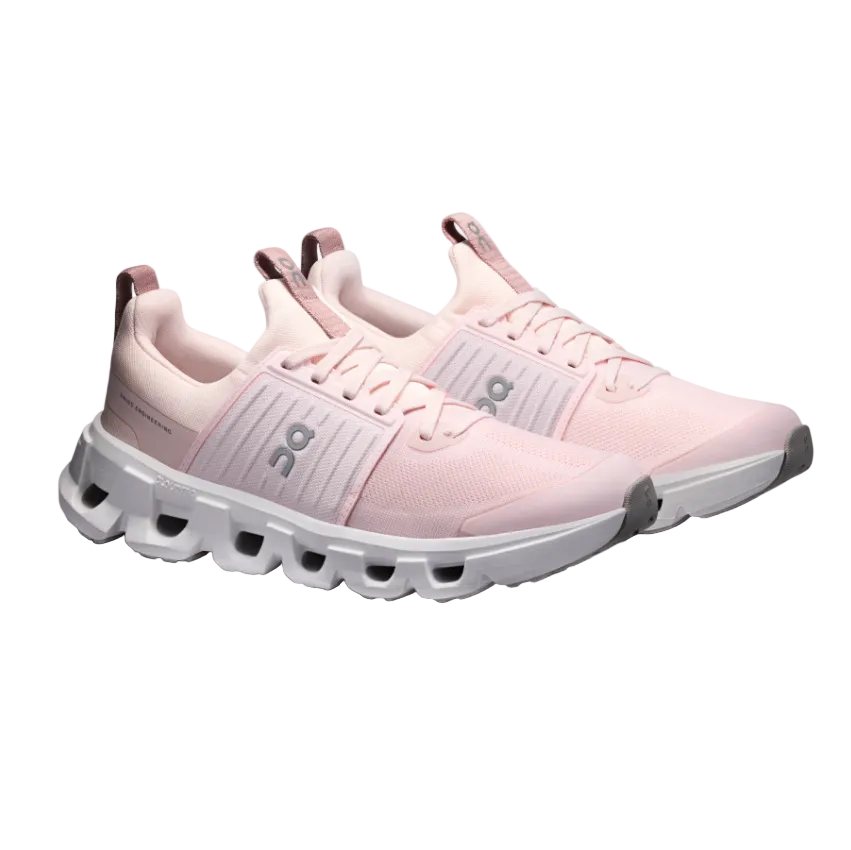 On girls' white Cloudswift trainer