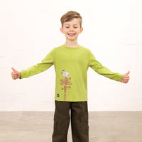 Lighthouse Boys Top Oliver Racoon