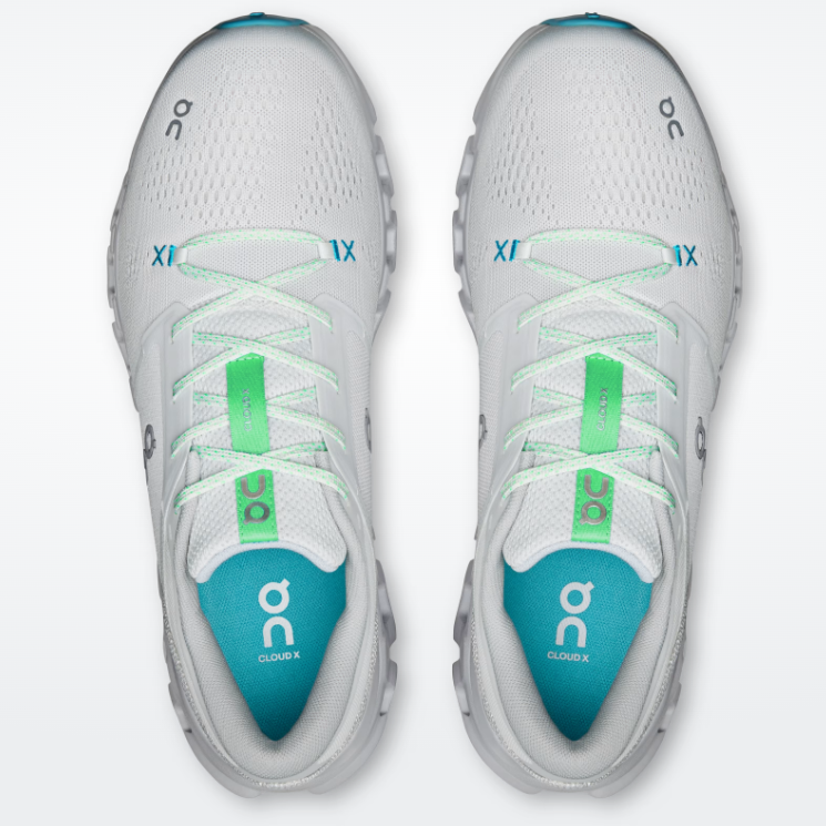 On Running men's white Cloud X 5 trainer