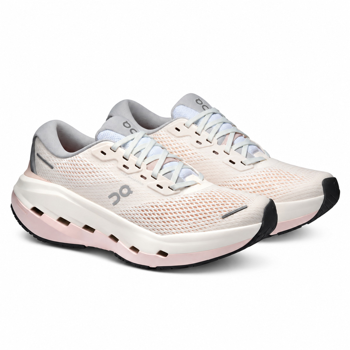 On Cloudrunner 3 Max women's white and salt running shoes