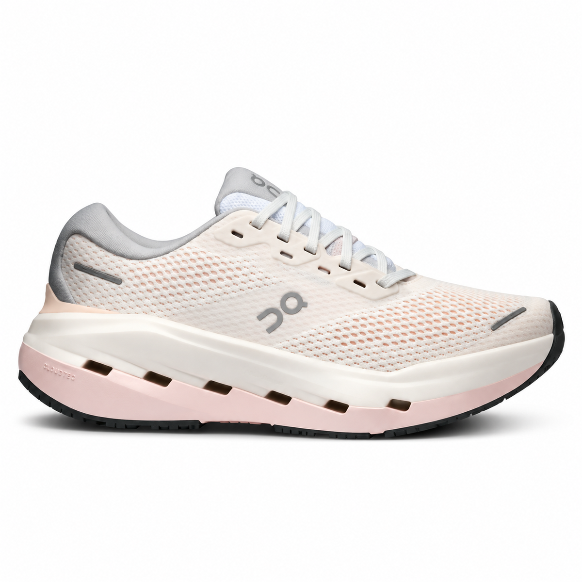 On Cloudrunner 3 Max women's white and salt running shoes