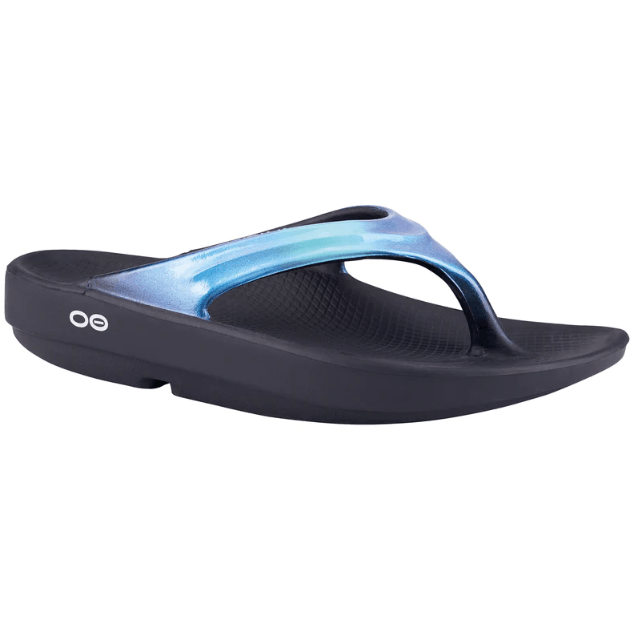 Oofos Womens OOlala Luxe Sandal Atlantis - Donaghys