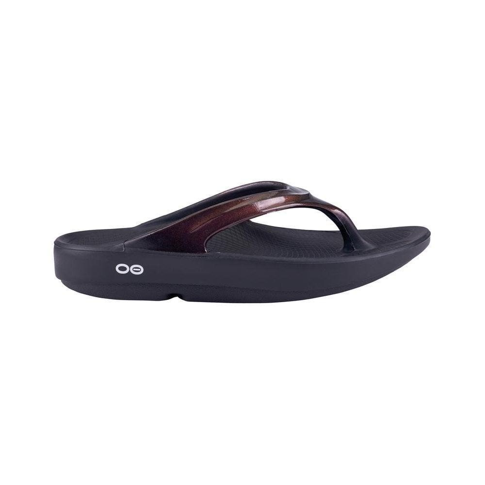 Oofos Womens Oolala Sandal Cabernet - Donaghys