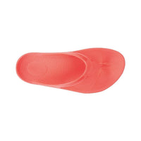 Oofos Womens Oolala Sandal Coral - Donaghys
