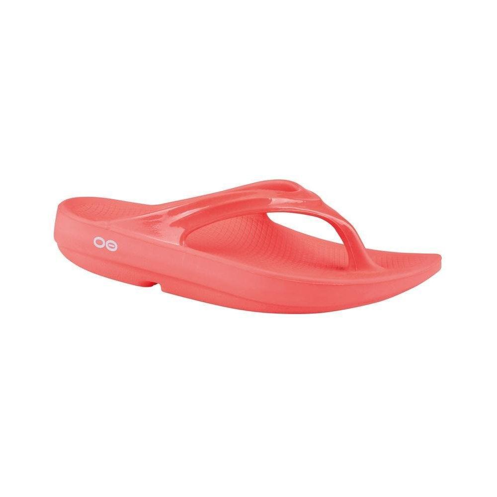 Oofos Womens Oolala Sandal Coral - Donaghys