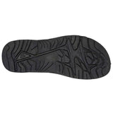 PDQ Mens Triple Touch Fastening Sports Sandal M993A Black/Grey