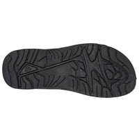 PDQ Mens Triple Touch Fastening Sports Sandal M993A Black/Grey